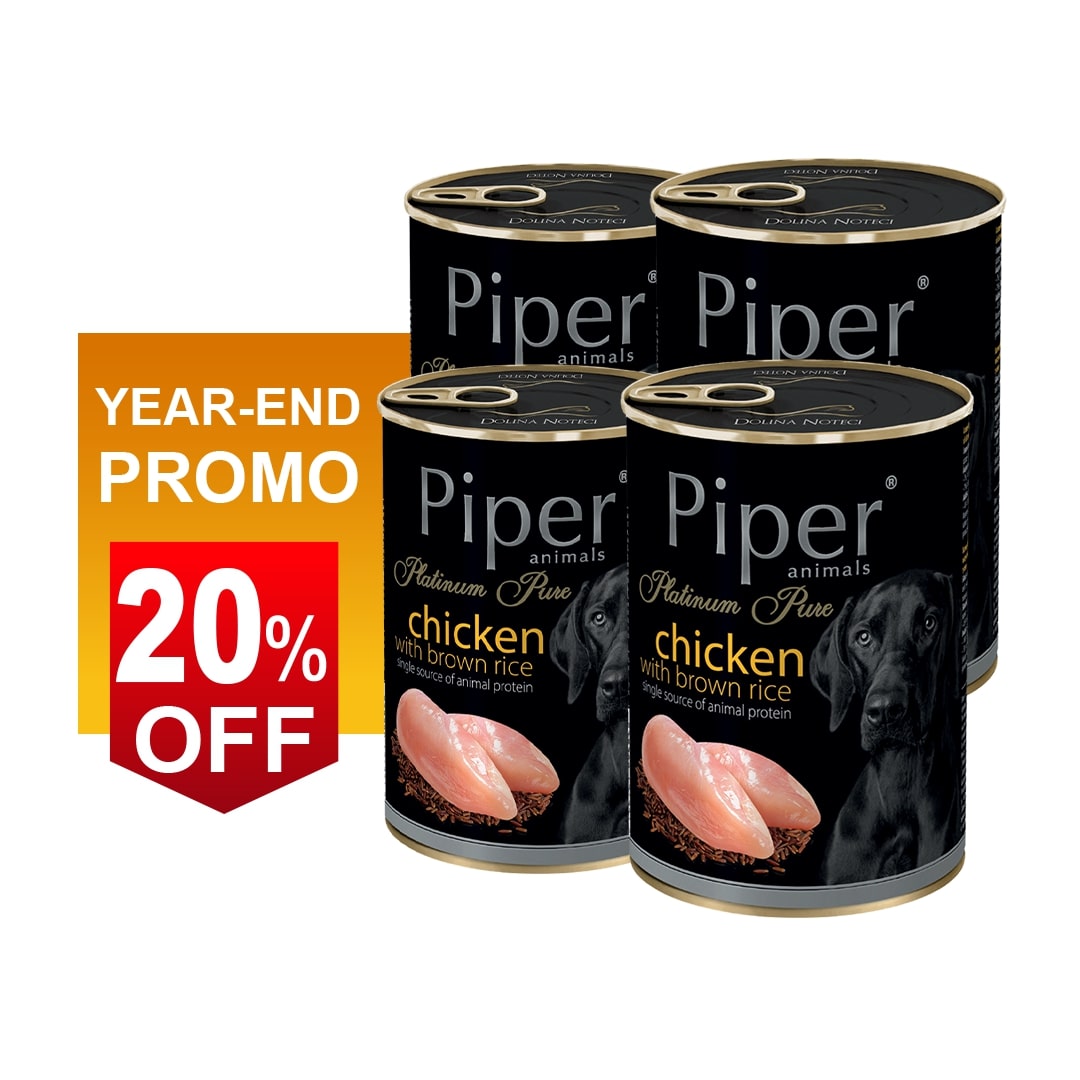 Piper Platinum Pure Chicken with Brown Rice