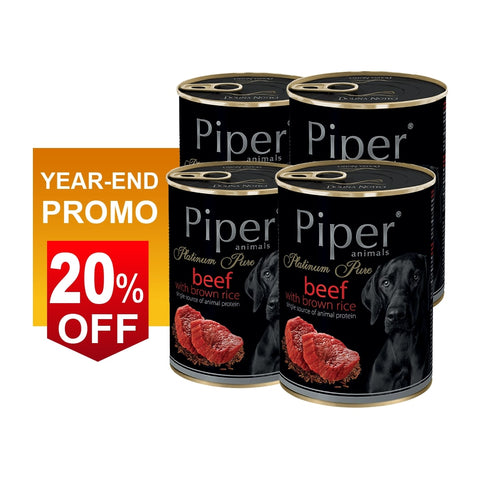 Piper Platinum Pure Beef with Brown Rice