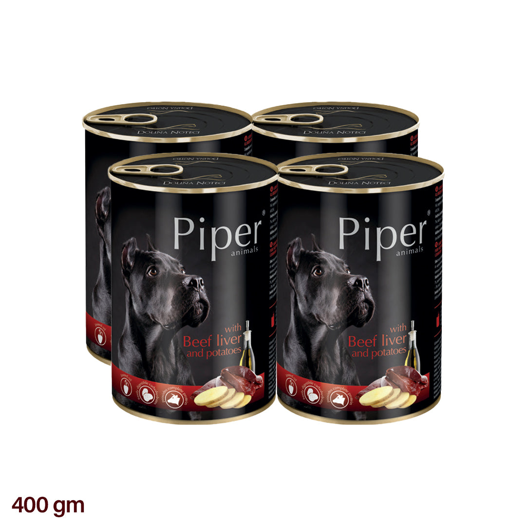 Piper with Beef Liver and Potatoes