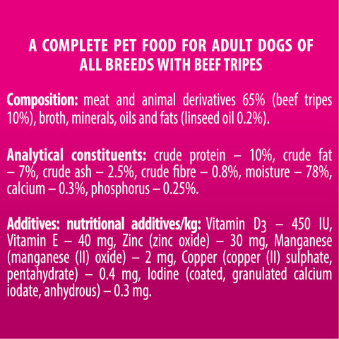 Piper with Beef Tripes